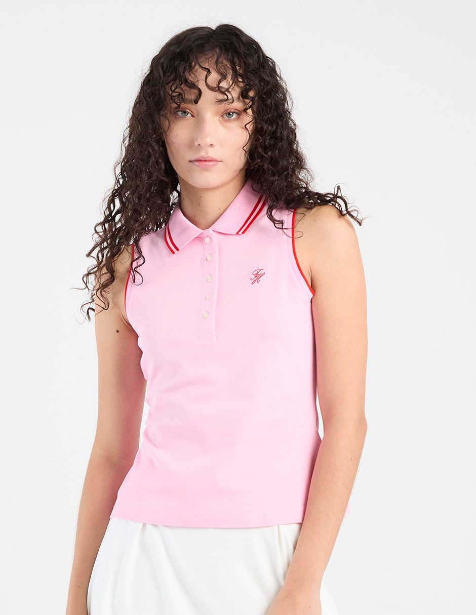 Playera tipo polo para mujer 2