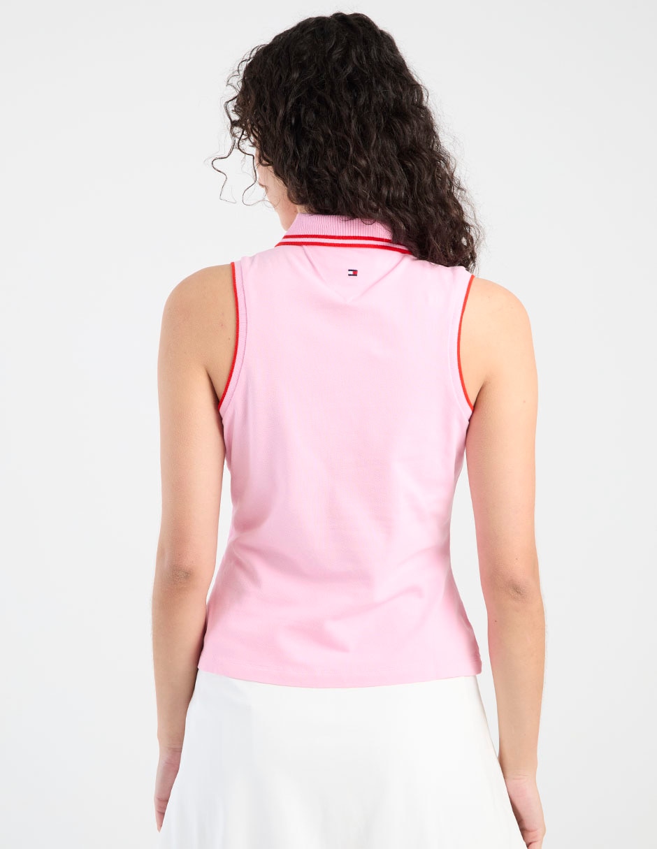 Playera tipo polo para mujer 6