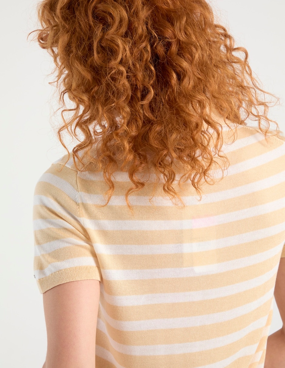 Suéter cuello polo para mujer 2