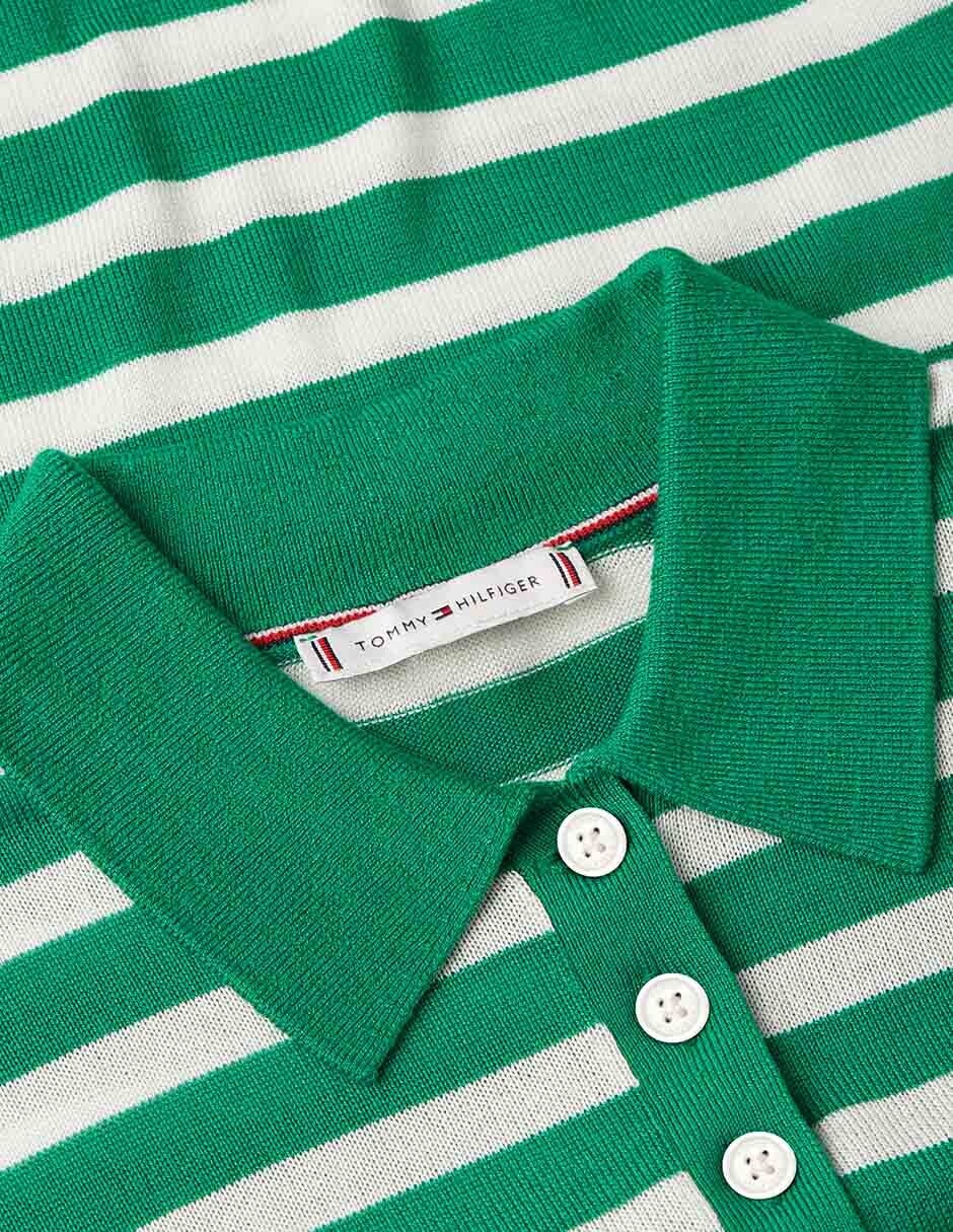 Suéter cuello polo para mujer 3
