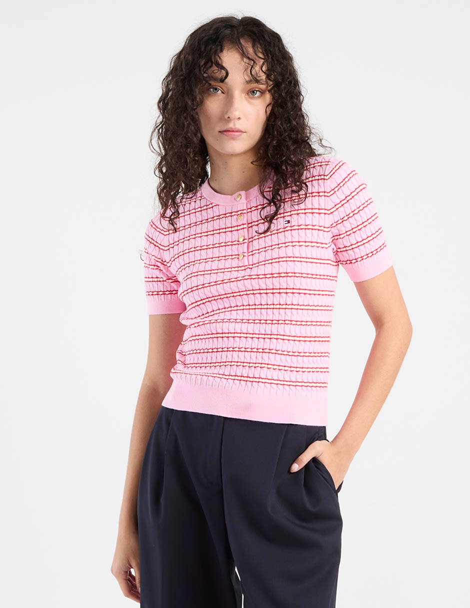 Suéter Hilfiger cuello redondo para mujer 5