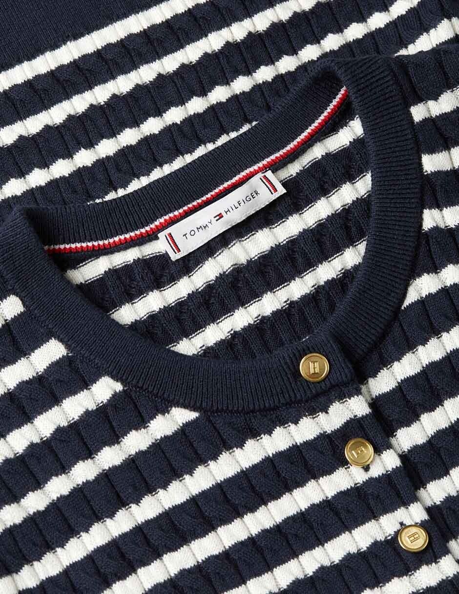 Suéter cuello redondo para mujer 2