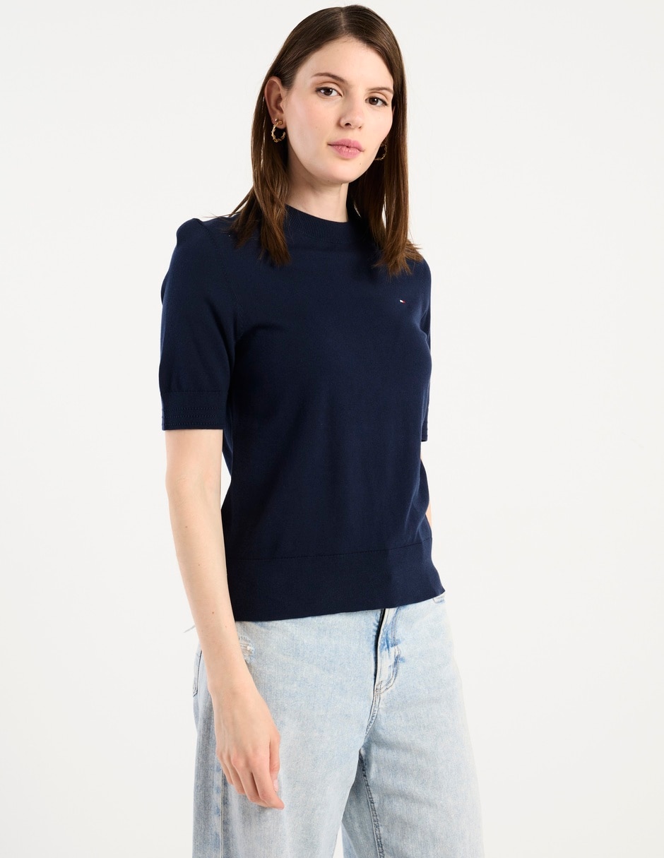 Suéter Hilfiger cuello redondo para mujer
