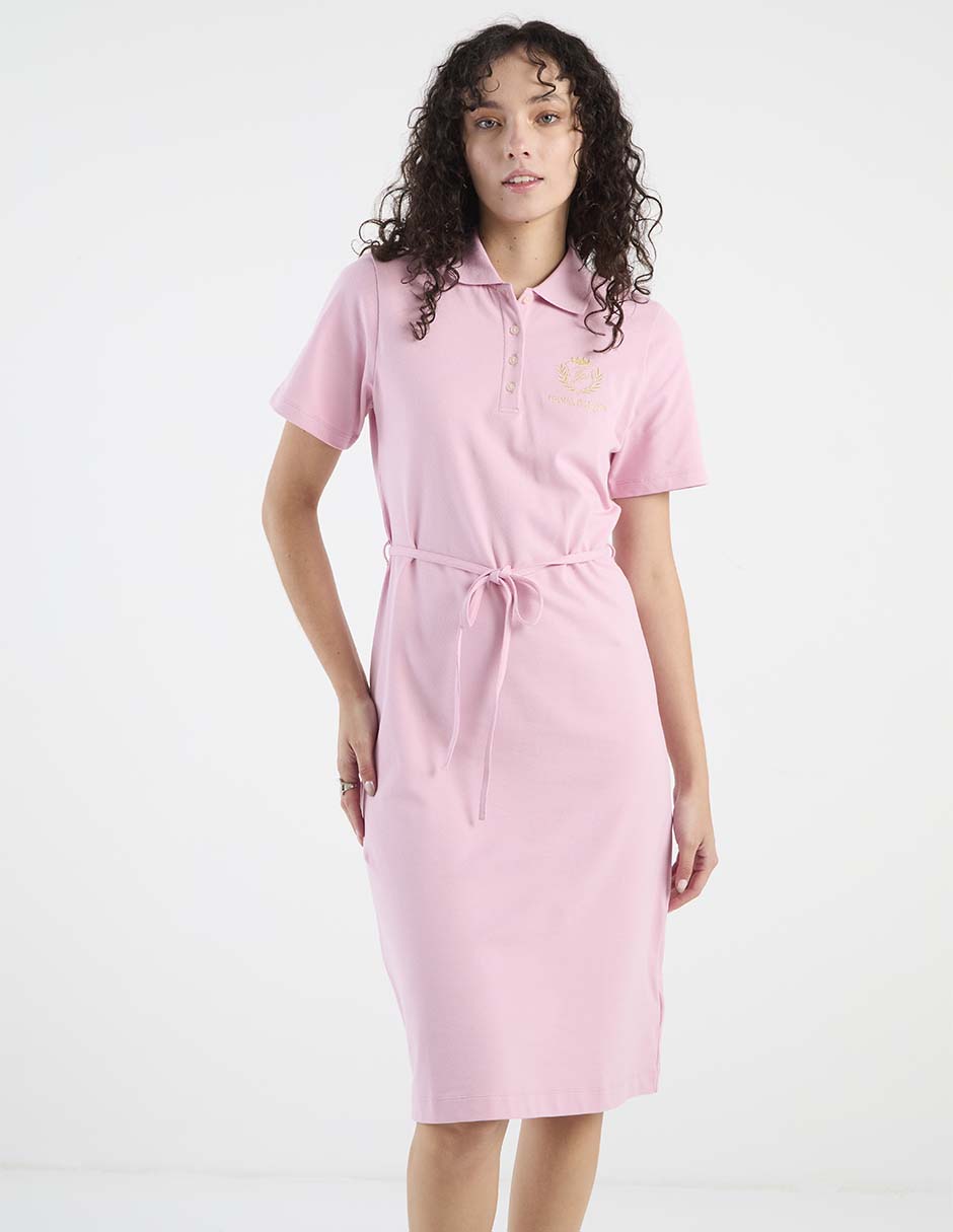 Vestido a la rodilla casual para mujer