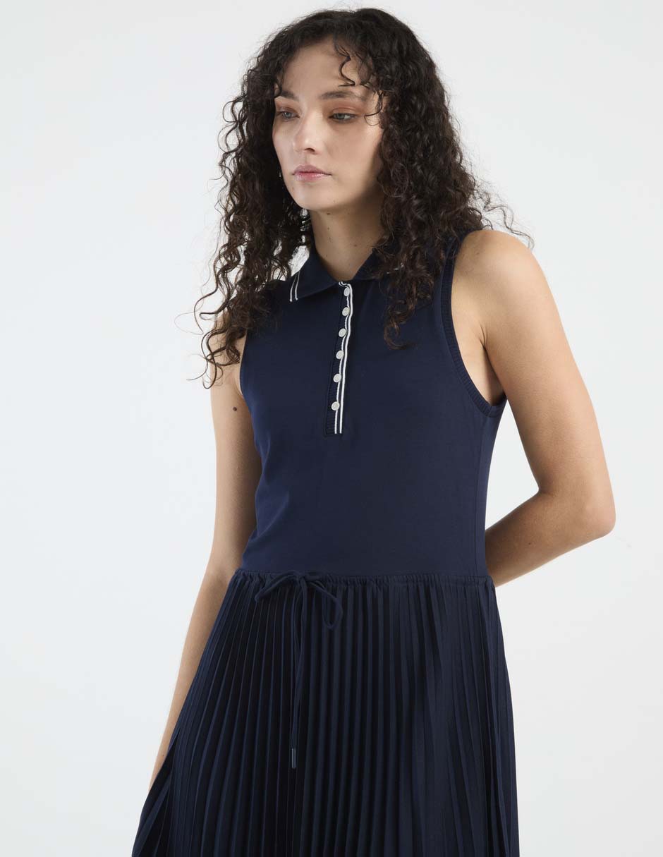 Vestido crop casual Hilfiger para mujer 4