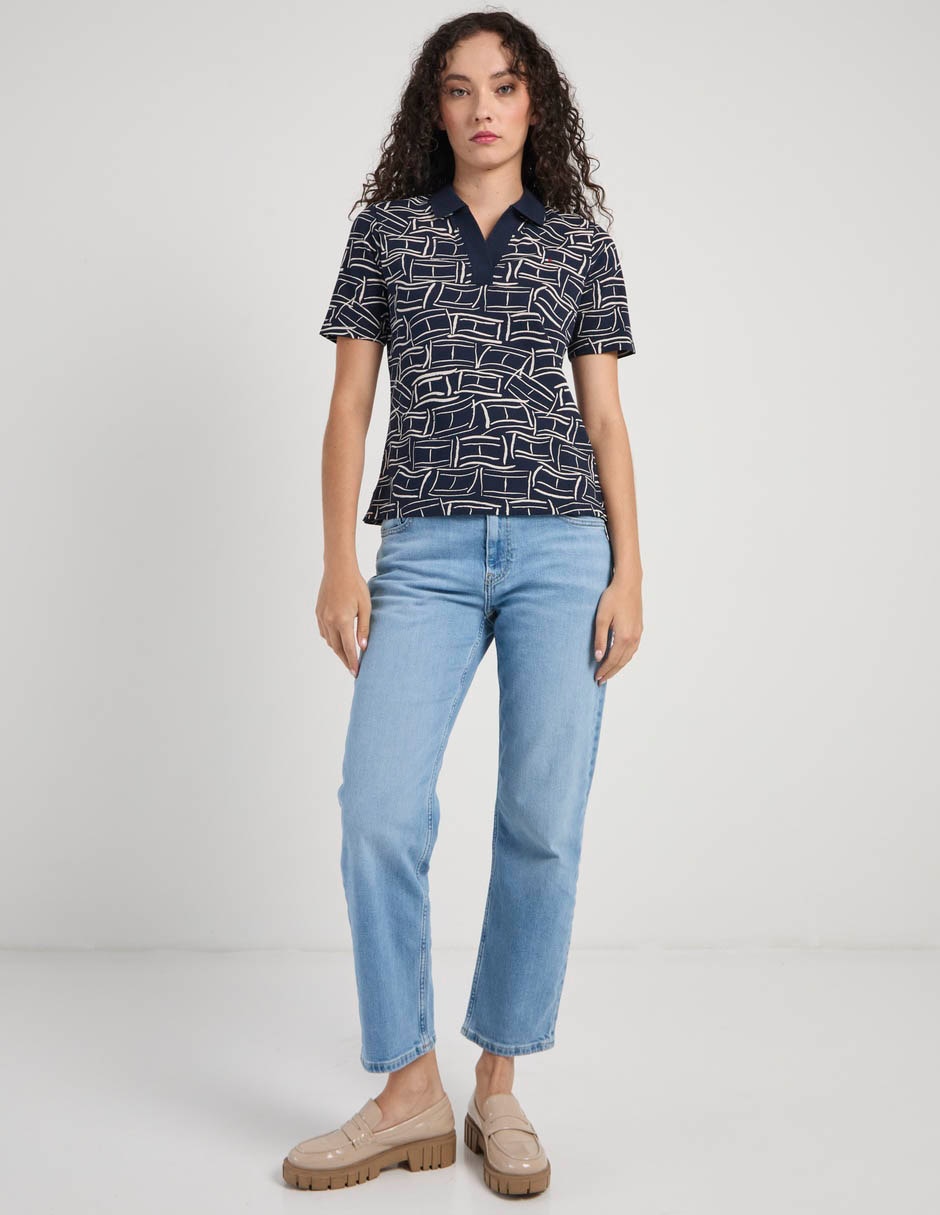 Playera tipo polo para mujer 3