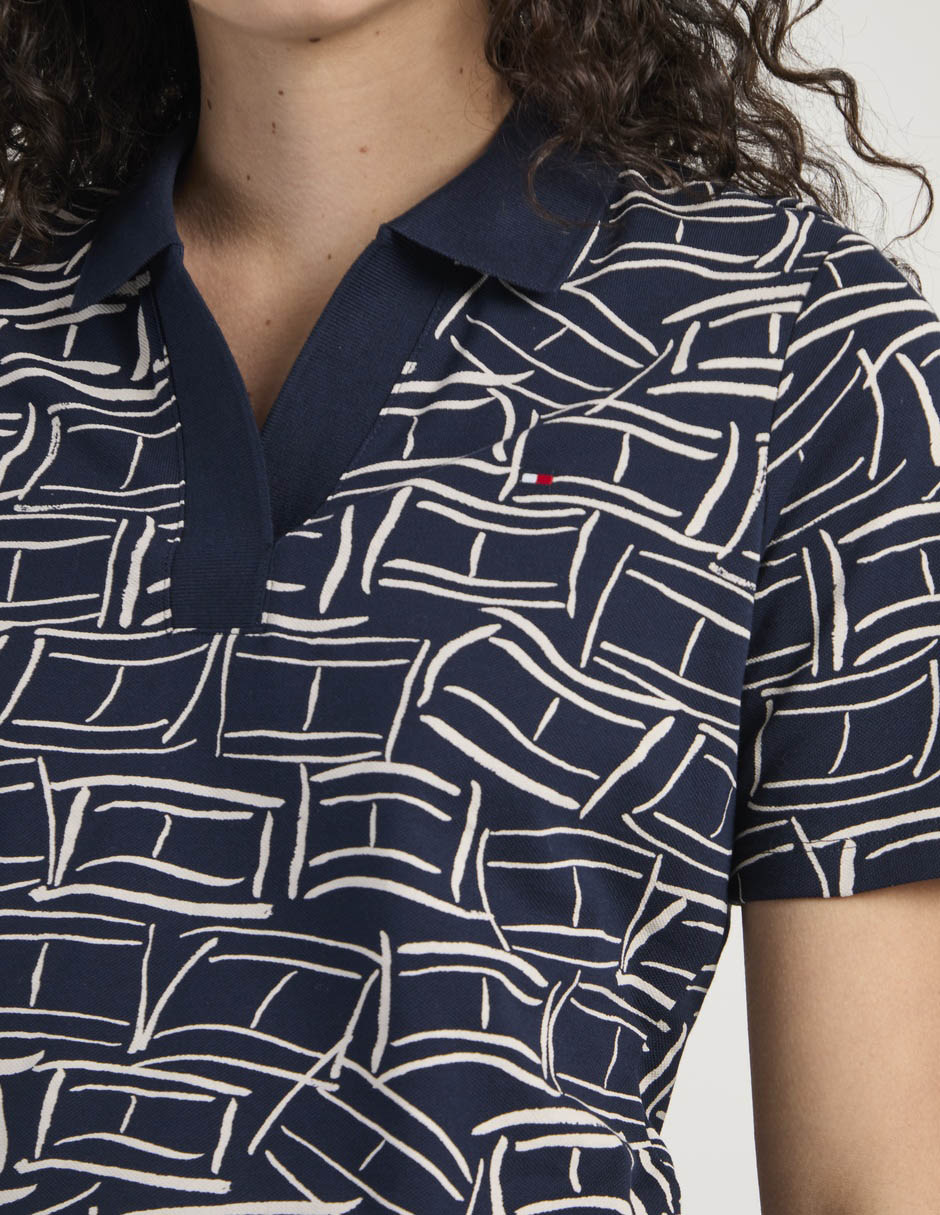 Playera tipo polo para mujer 5