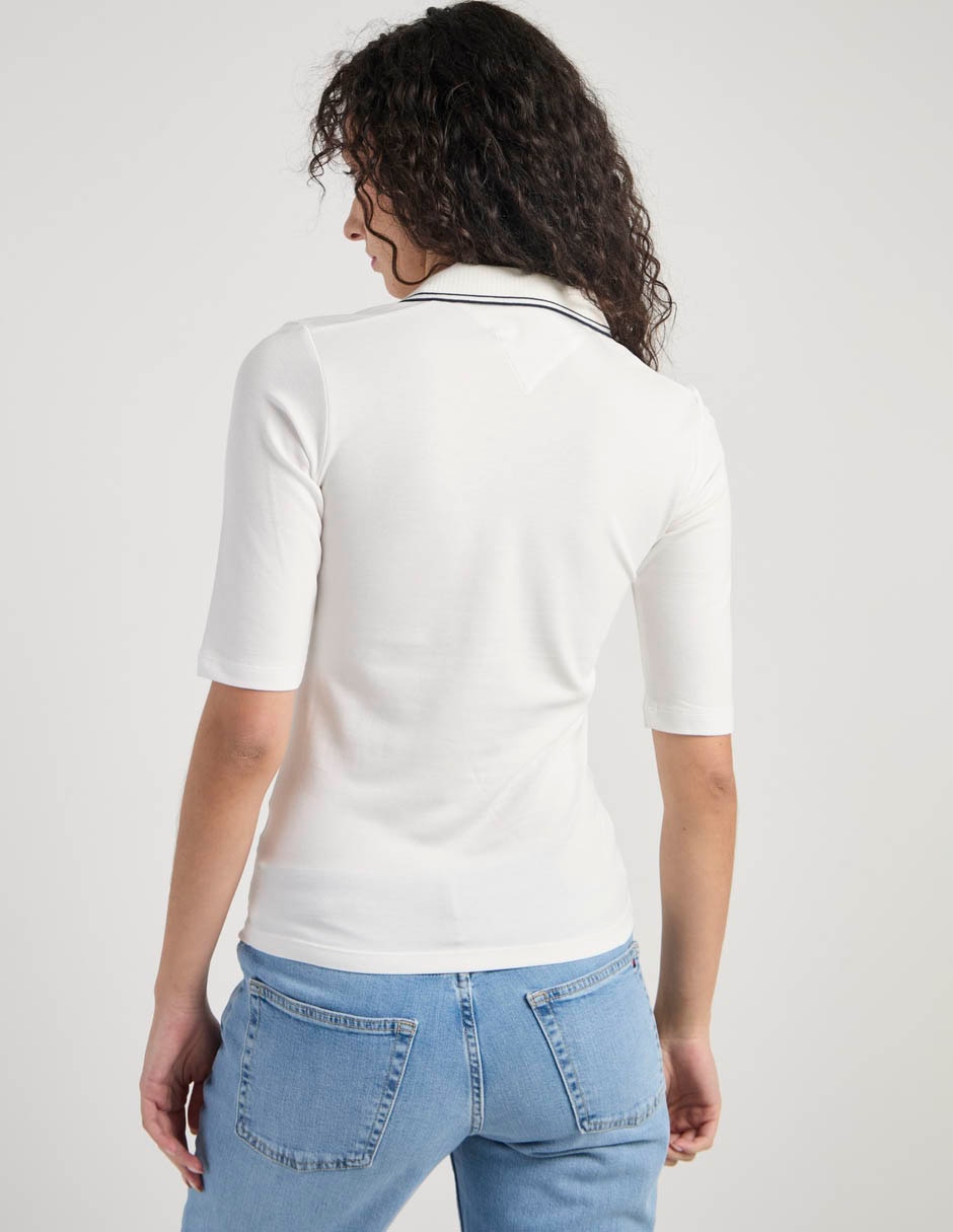 Playera tipo polo para mujer 6