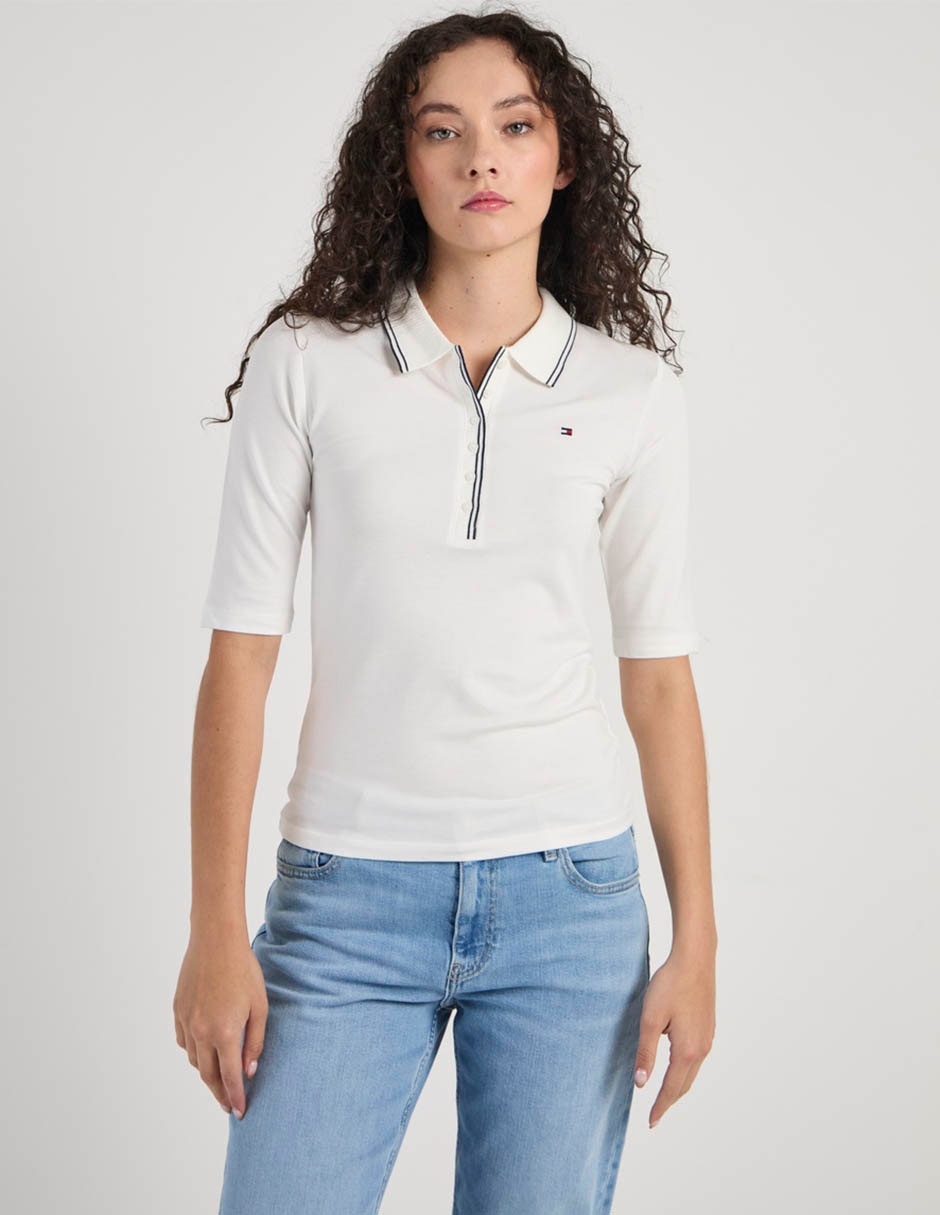 Playera tipo polo Hilfiger para mujer