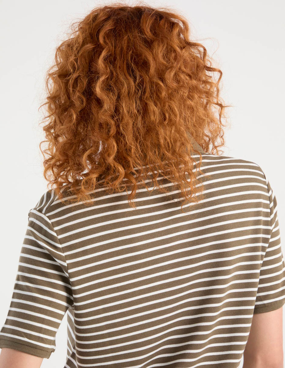 Playera tipo polo para mujer 13