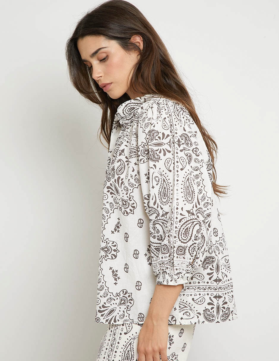 Blusa manga 3/4 para mujer 4