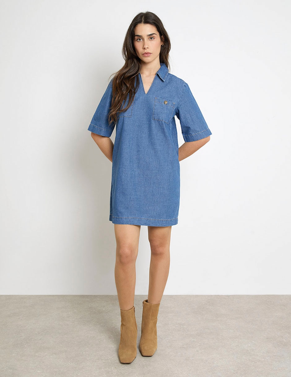 Vestido corto casual para mujer 3