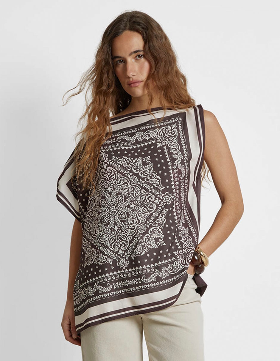 Blusa manga corta para mujer Blusa manga corta para mujer
