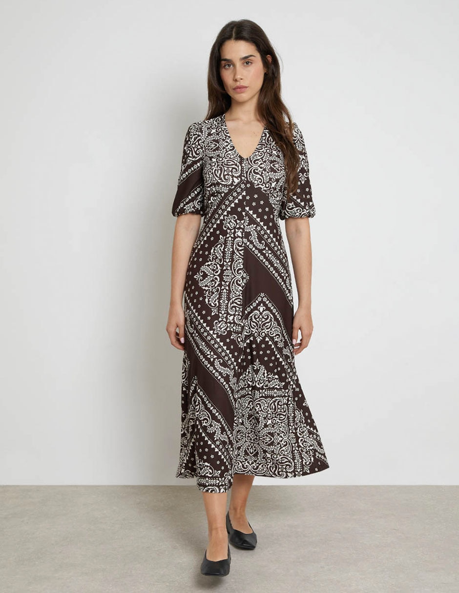 Vestido midi casual para mujer 3