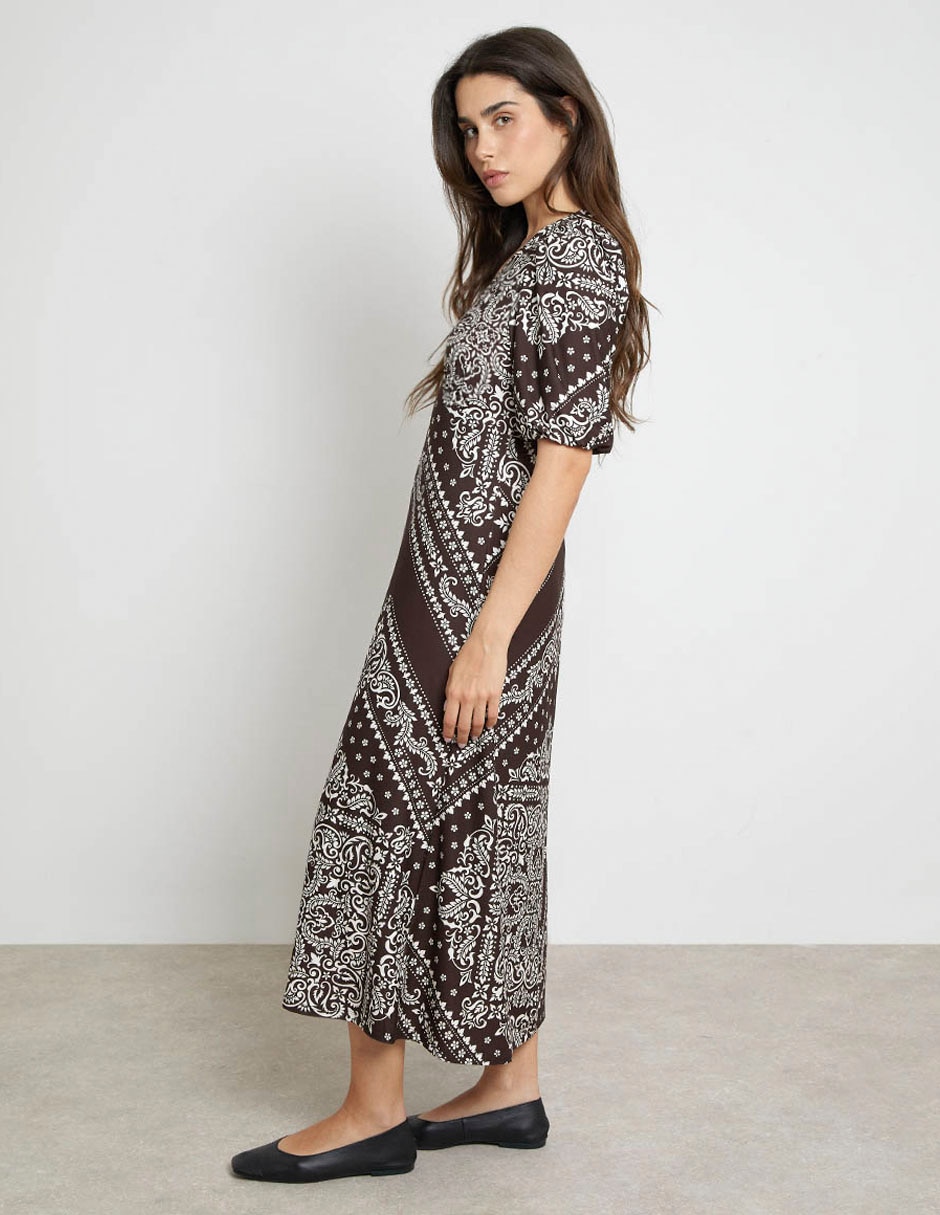 Vestido midi casual para mujer 4