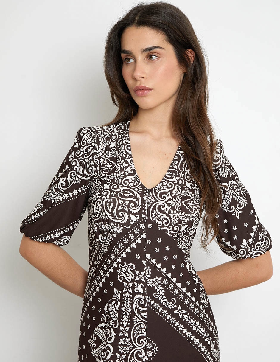 Vestido midi casual para mujer 5
