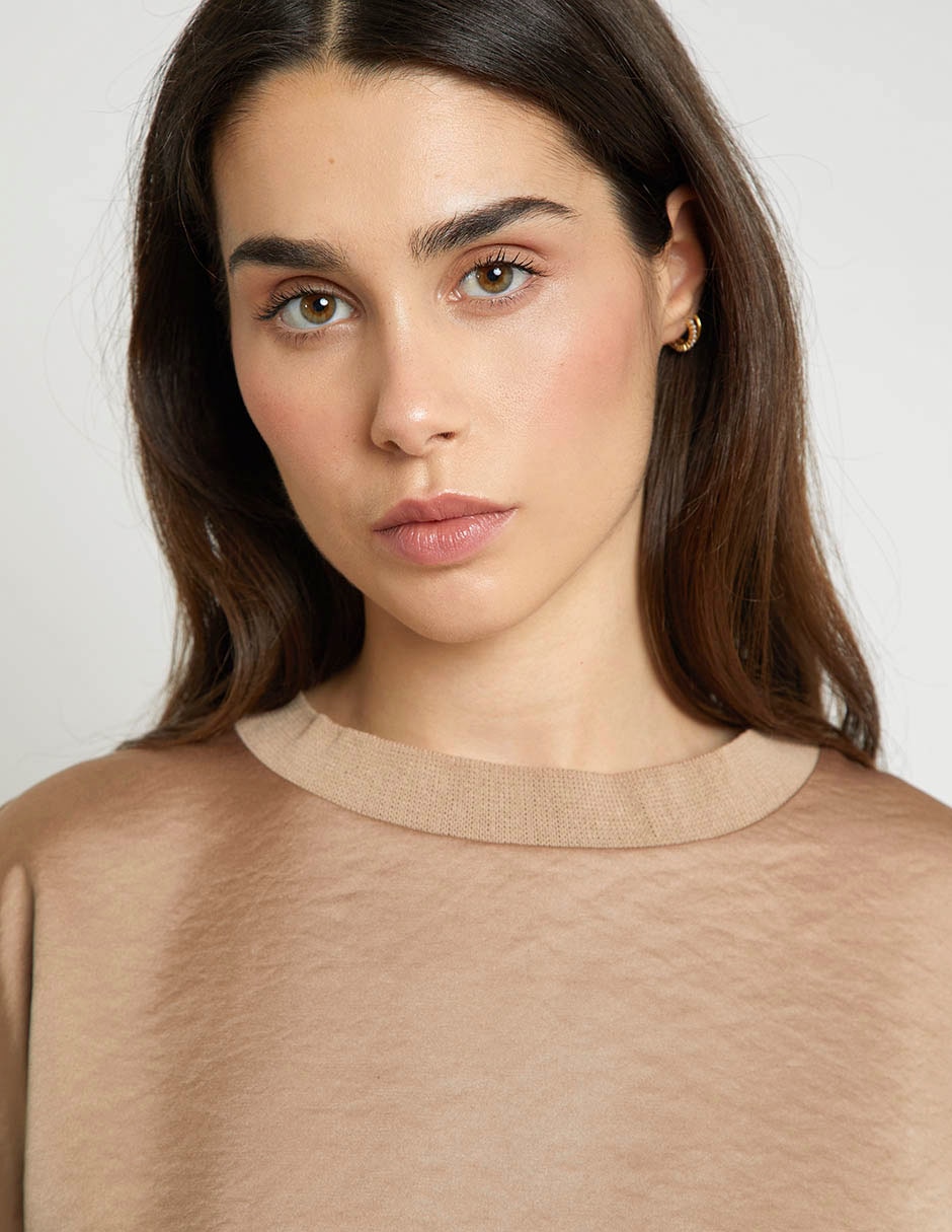 Blusa manga corta para mujer 5