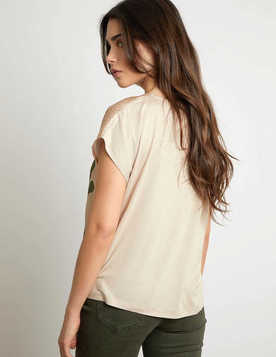 Blusa manga corta para mujer 2