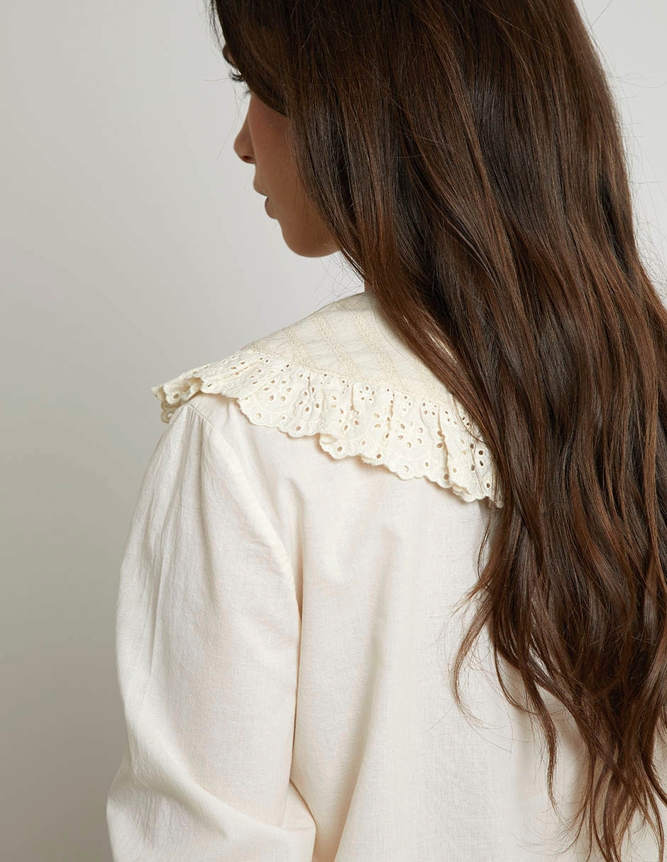 Blusa manga larga para mujer 6