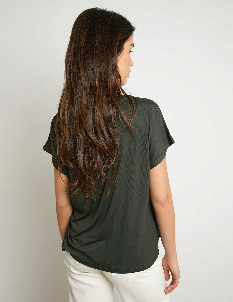 Blusa manga corta para mujer 2