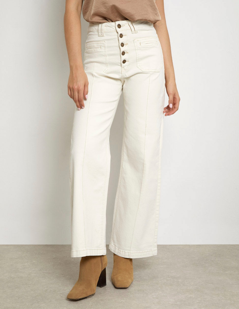 Jeans amplio para mujer