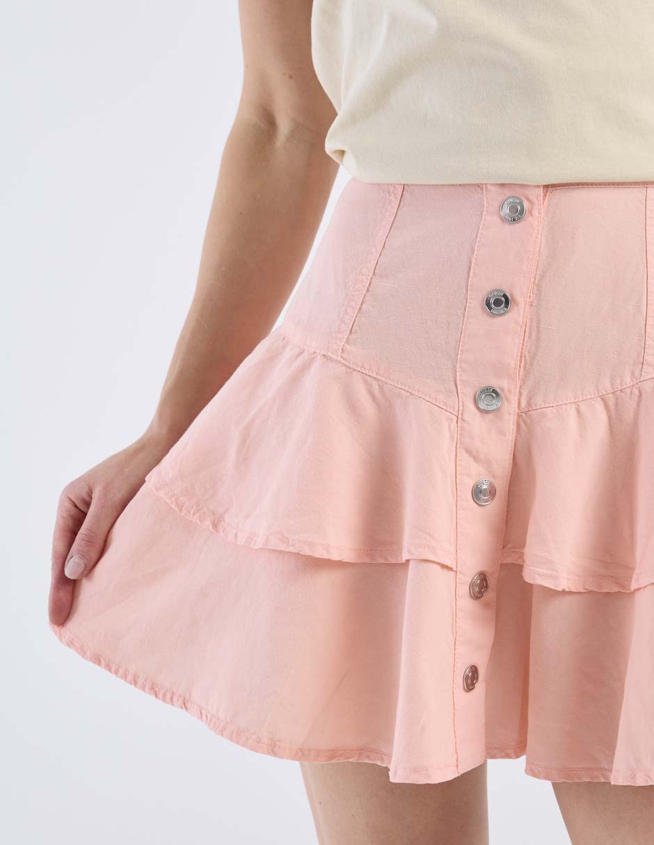 Falda mini a la cintura 9