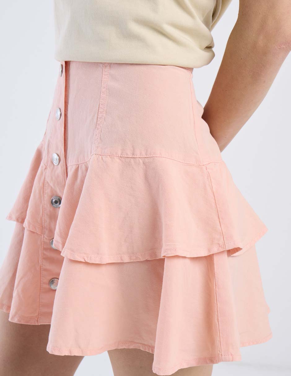 Falda mini a la cintura 5