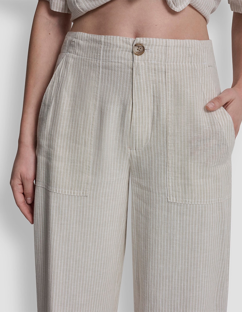 Pantalón Dkny Jeans wide leg para mujer