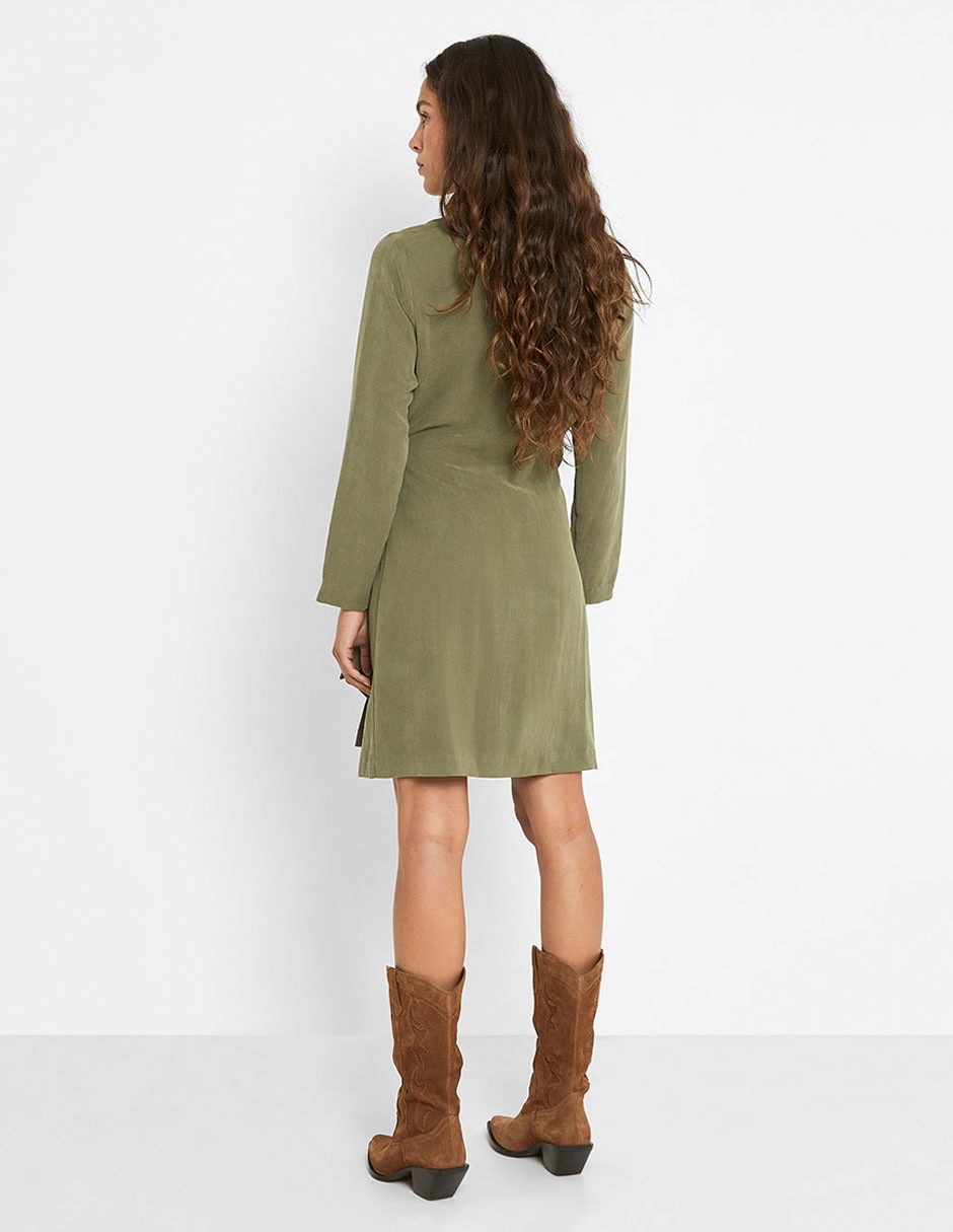 Vestido a la rodilla formal para mujer 2