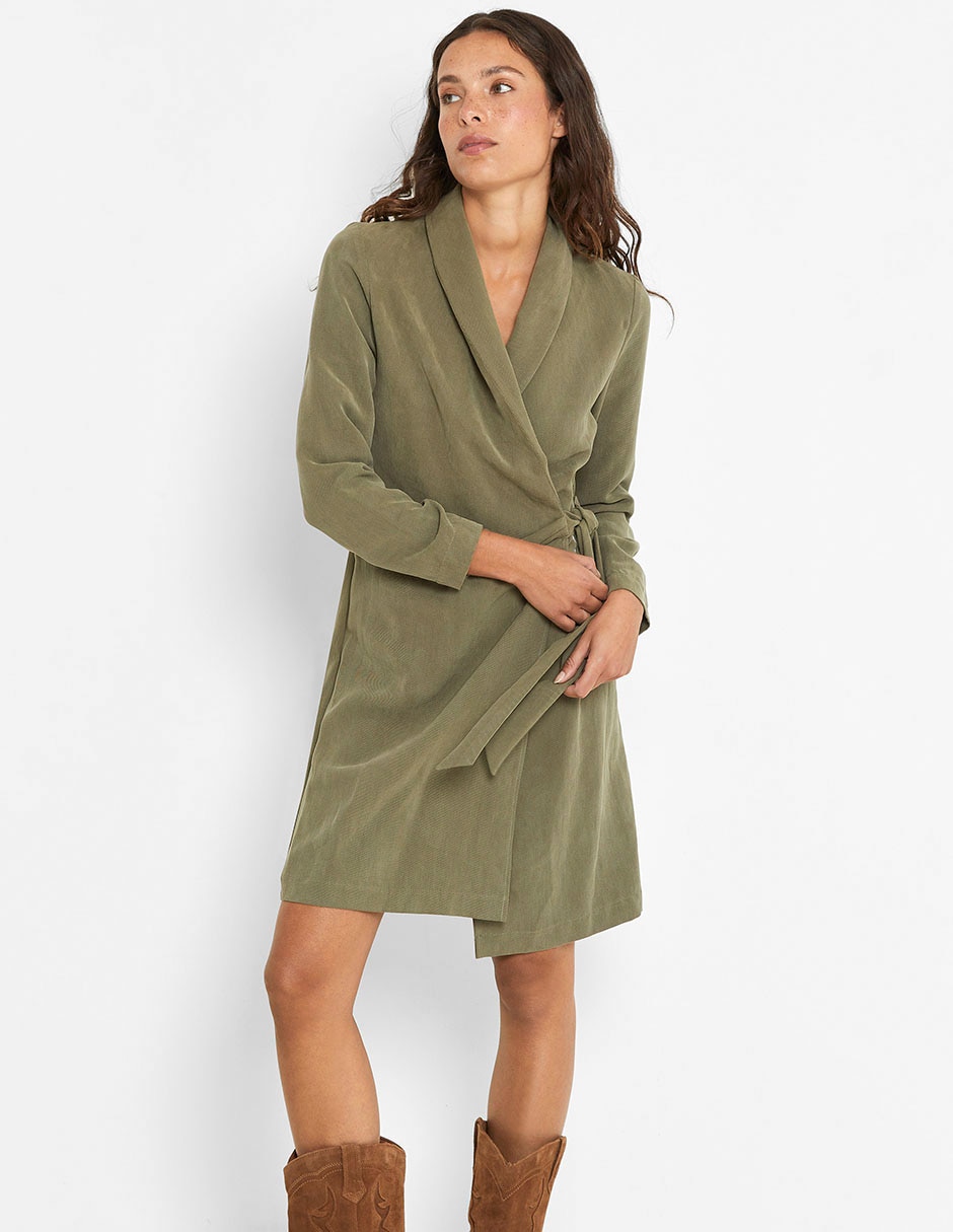 Vestido a la rodilla formal para mujer 3