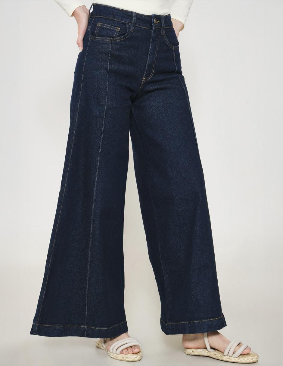 Jeans acampanado riviera para mujer