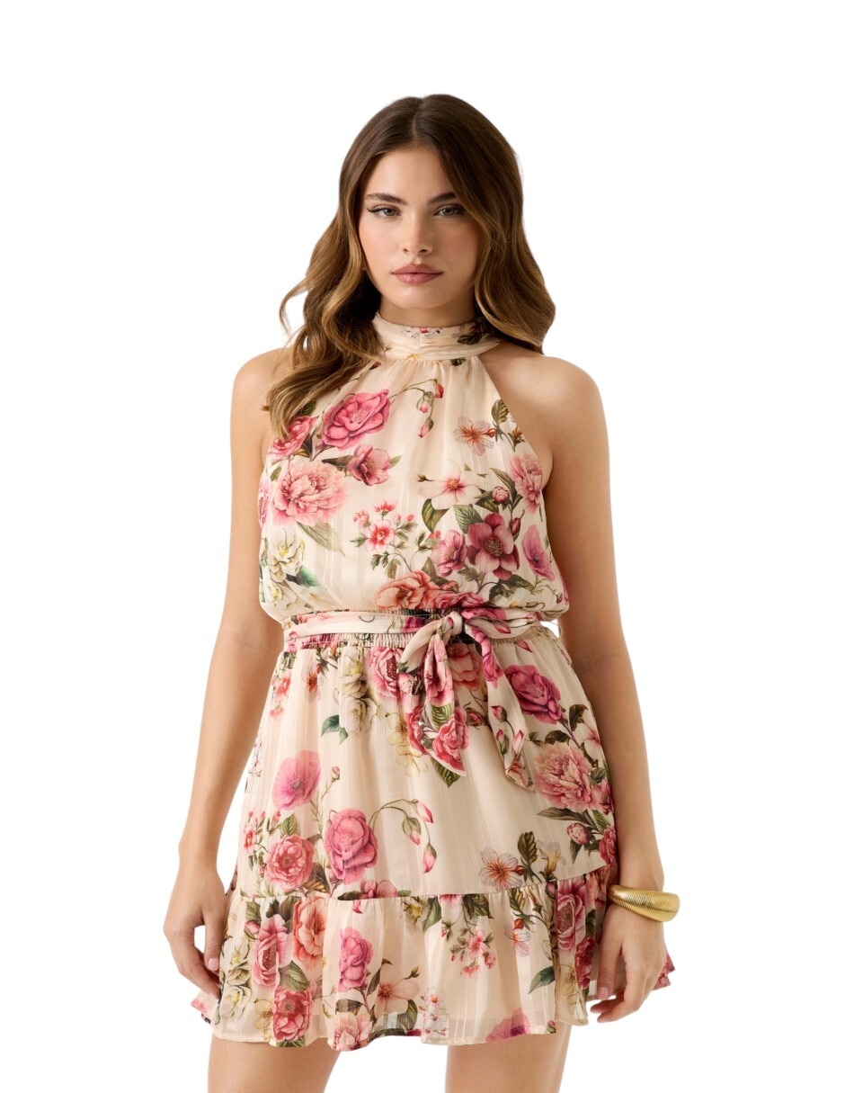 Vestido a la rodilla casual Guess para mujer