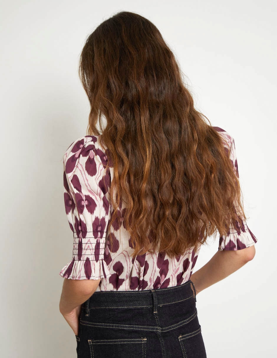 Blusa manga al codo para mujer 2