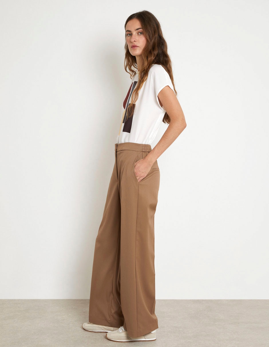 Pantalón relaxed amplio para mujer 3