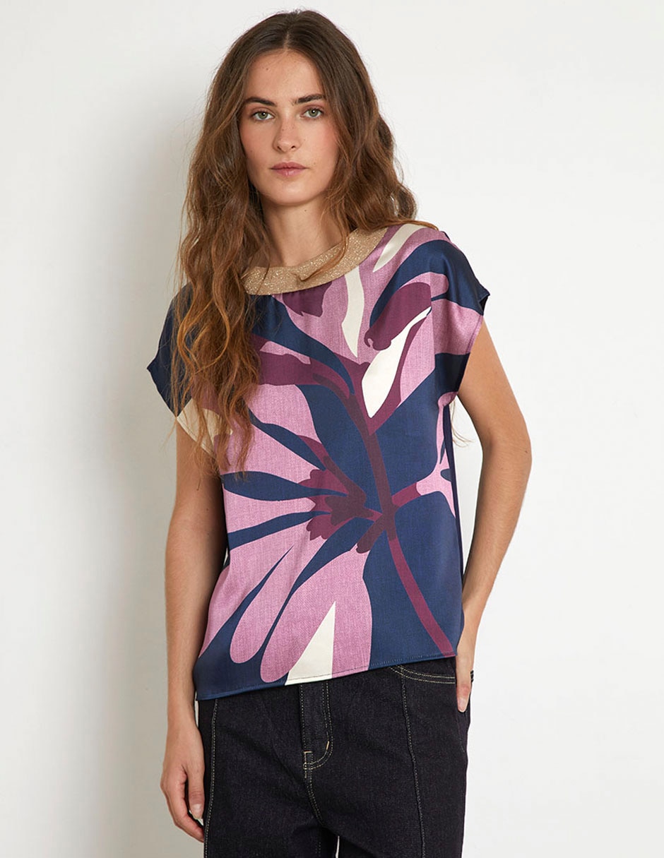 Playera manga corta para mujer Playera manga corta para mujer