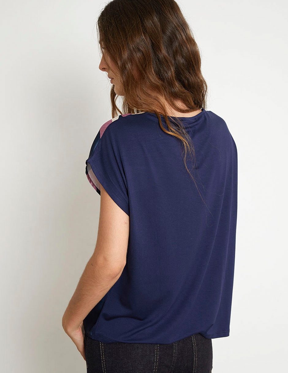 Playera manga corta para mujer 2