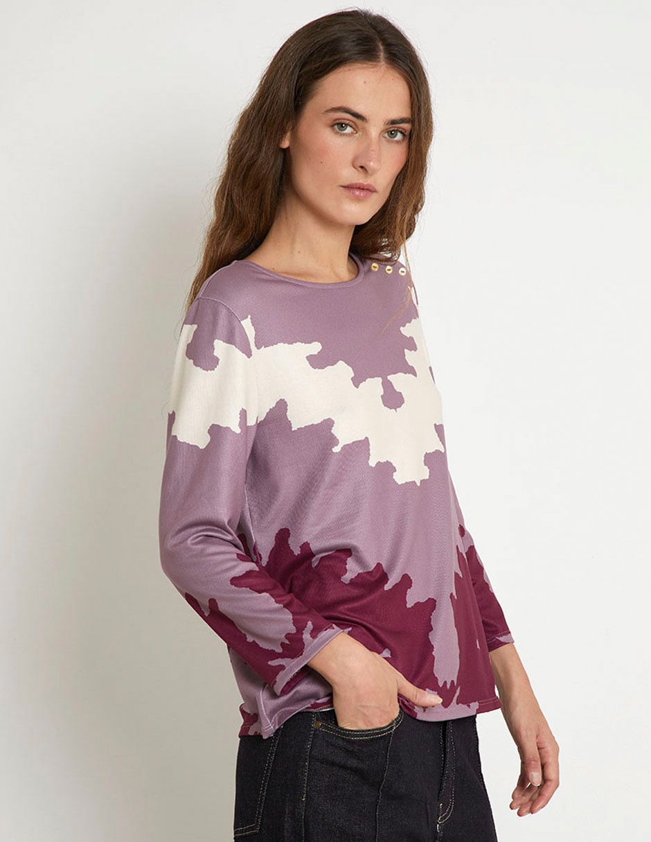 Suéter cuello redondo para mujer 4