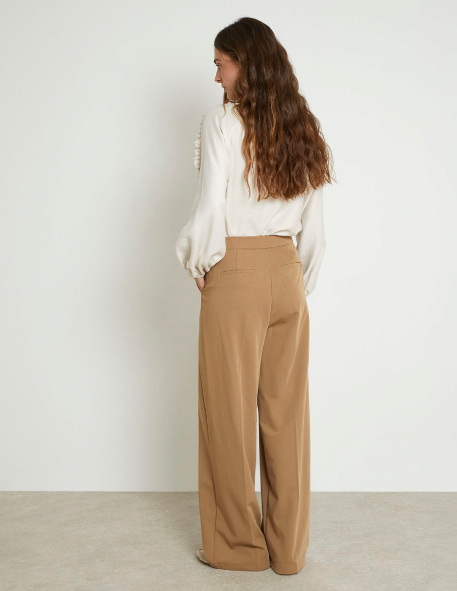 Pantalón relaxed wide leg para mujer 2