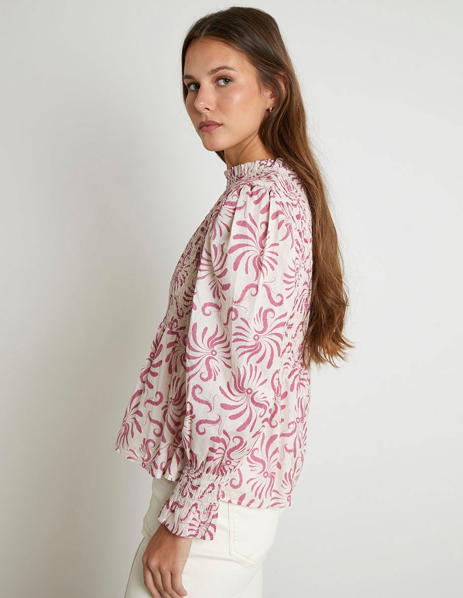 Blusa manga larga para mujer 4