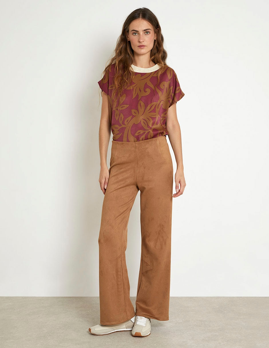 Pantalón easy pant amplio para mujer