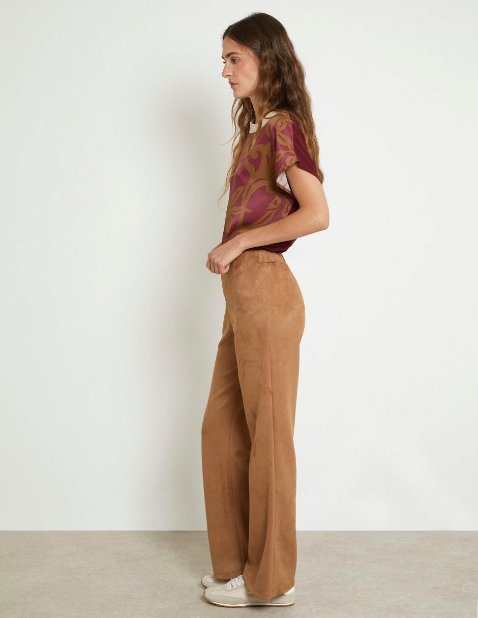 Pantalón easy pant amplio para mujer 4