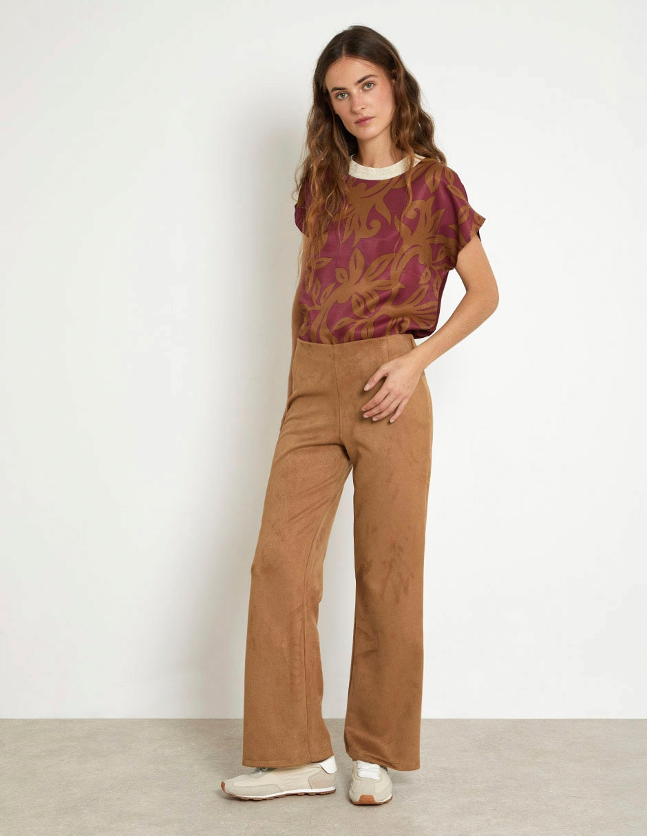 Pantalón easy pant amplio para mujer 5