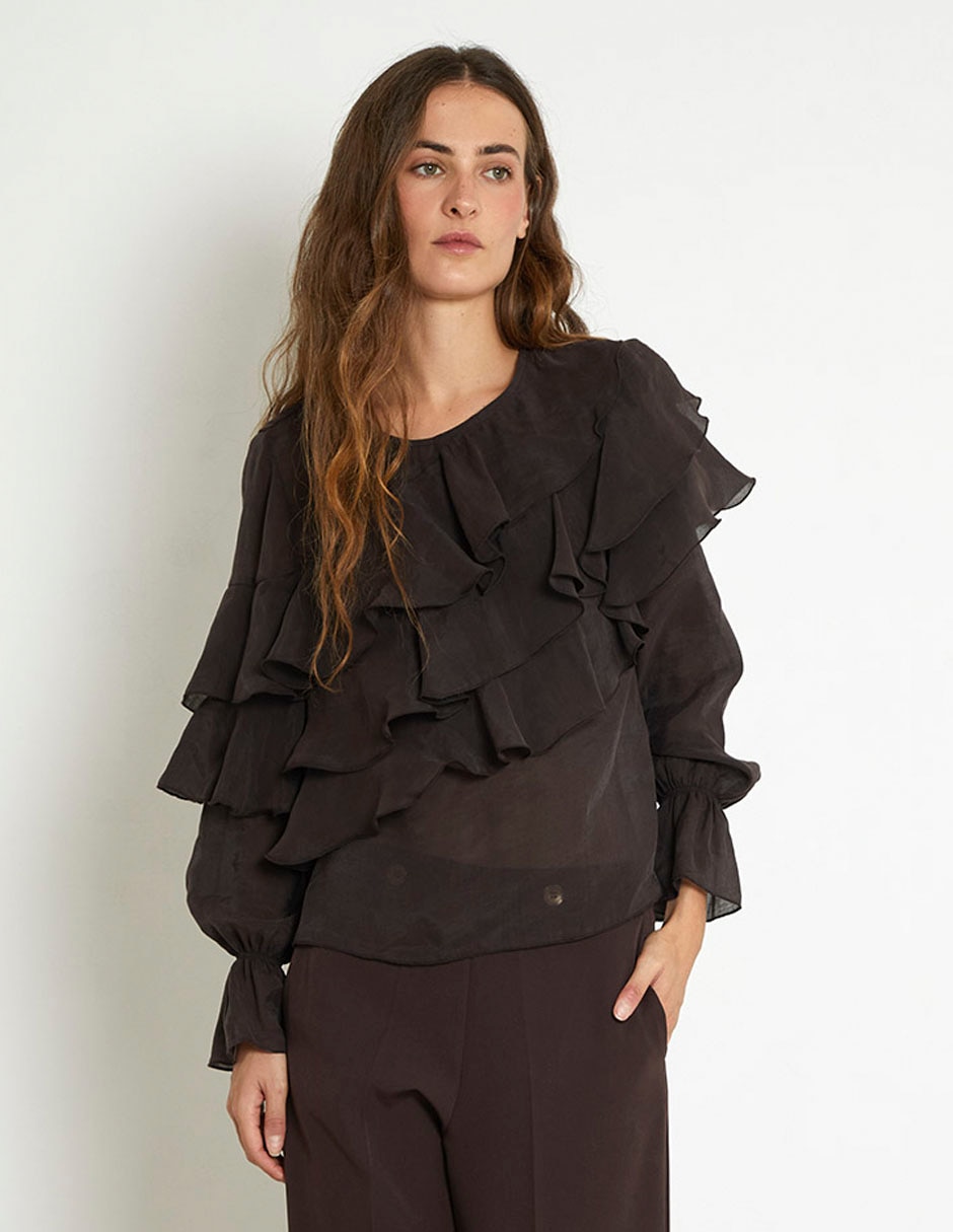 Blusa manga larga para mujer Blusa manga larga para mujer