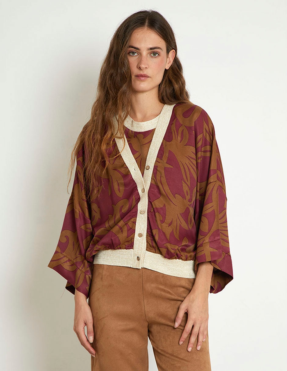 Suéter cuello V para mujer Suéter cuello V para mujer