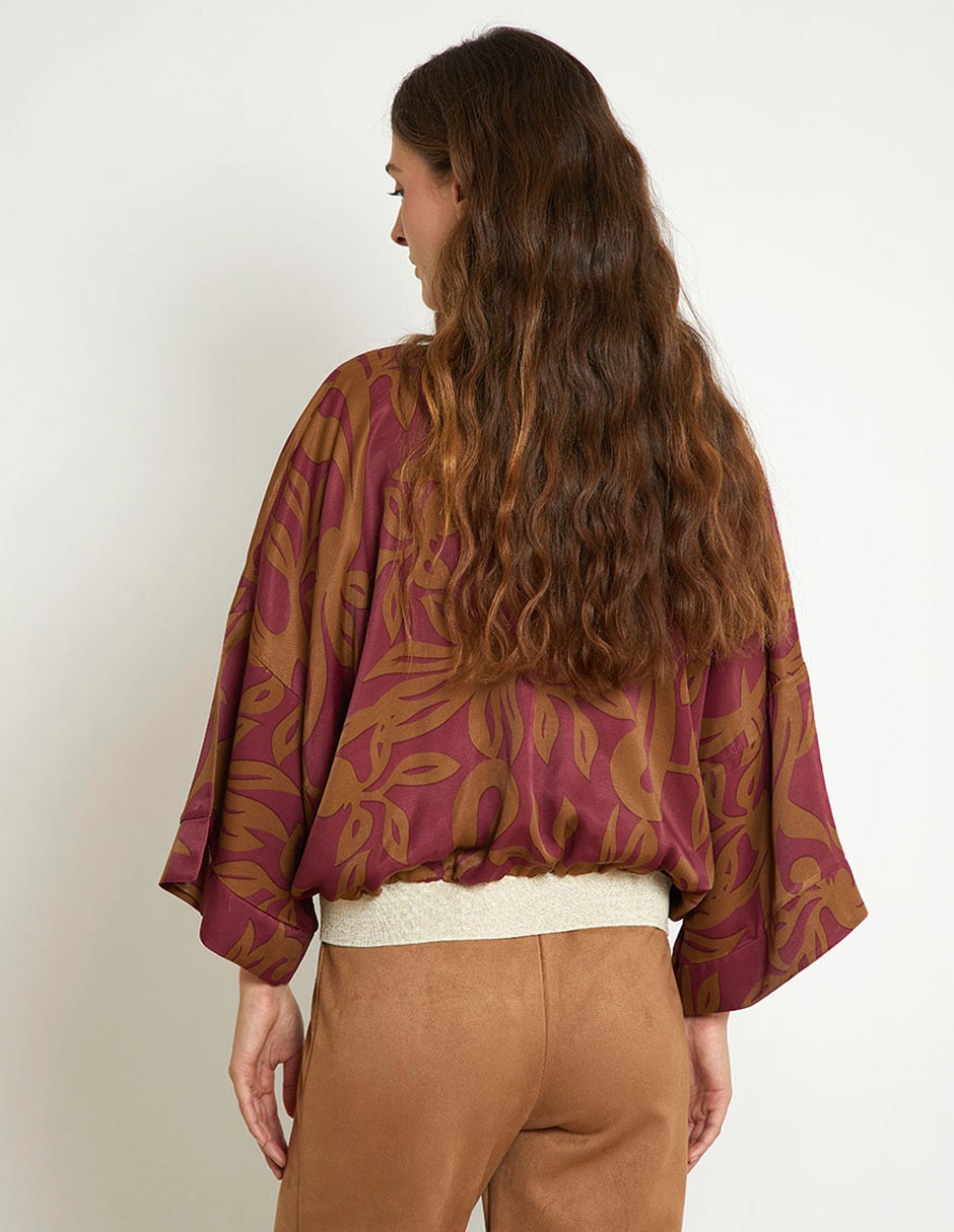 Suéter cuello V para mujer 2
