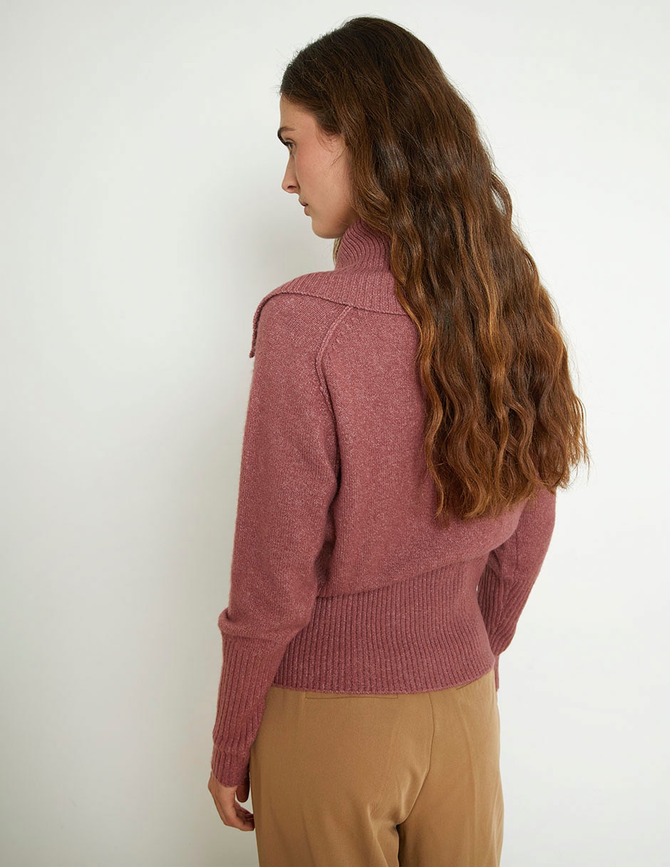 Suéter cuello tortuga para mujer 5