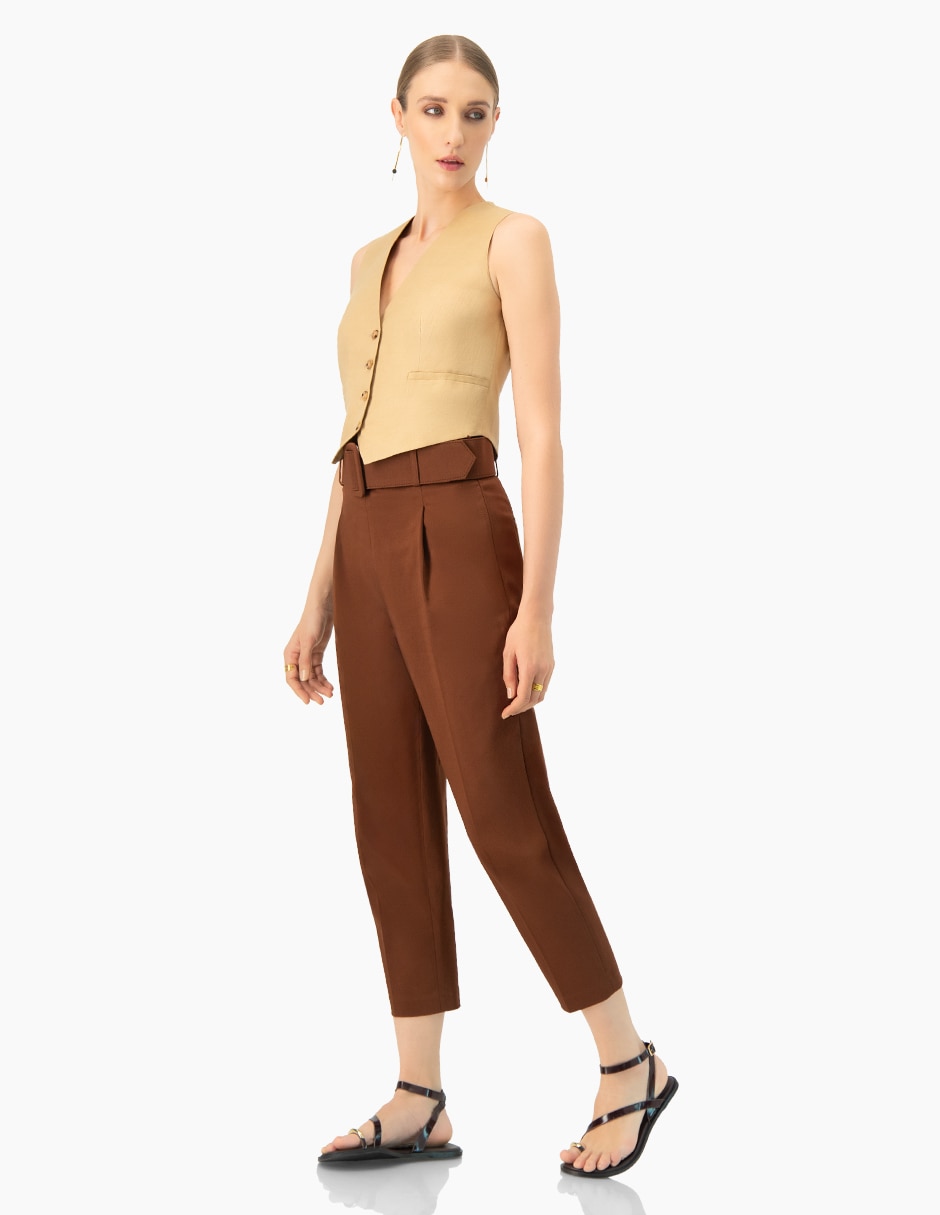 Pantalón recto para mujer 4