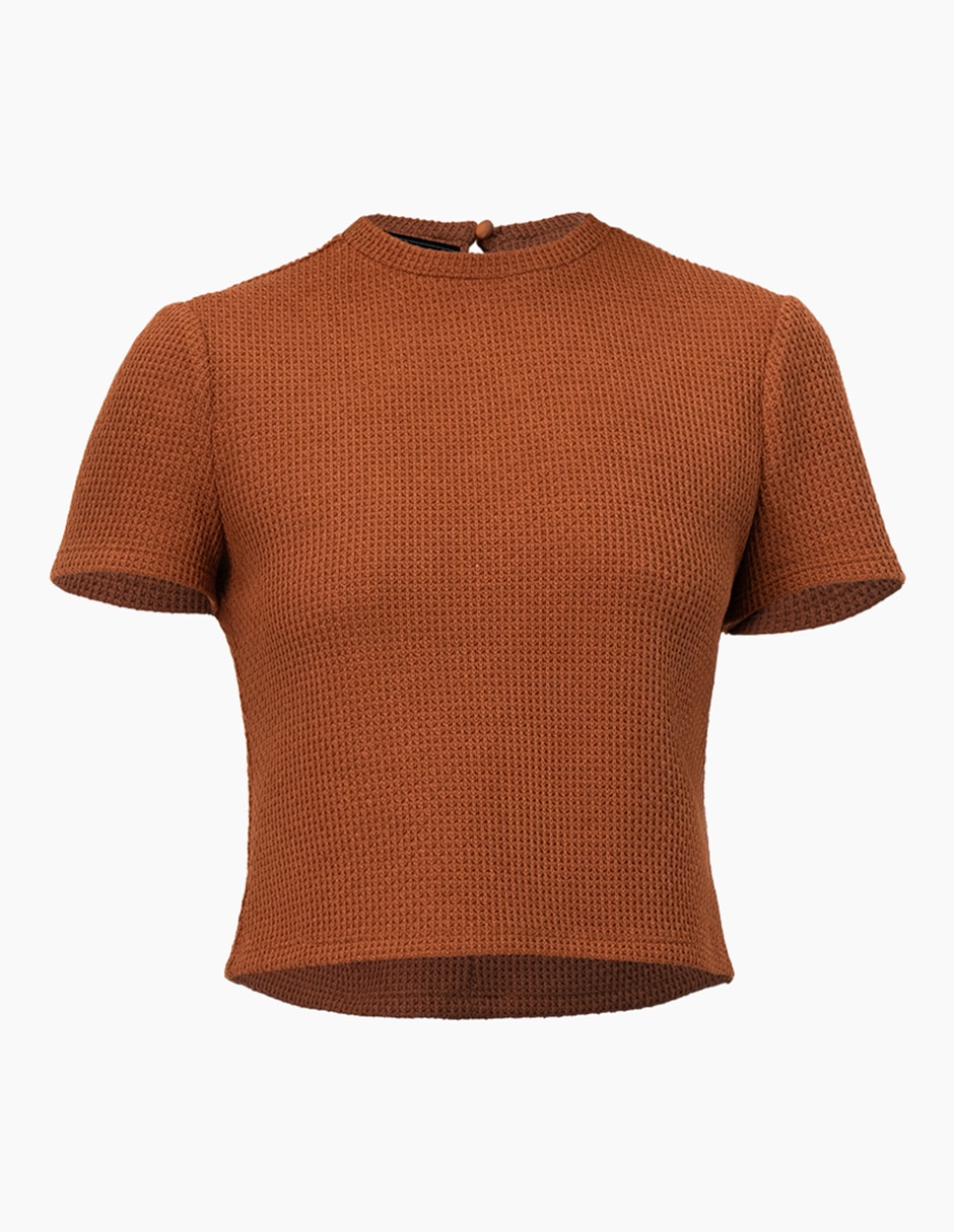 Blusa manga corta para mujer 12