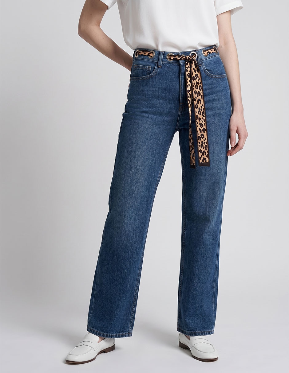 Jeans slim para mujer