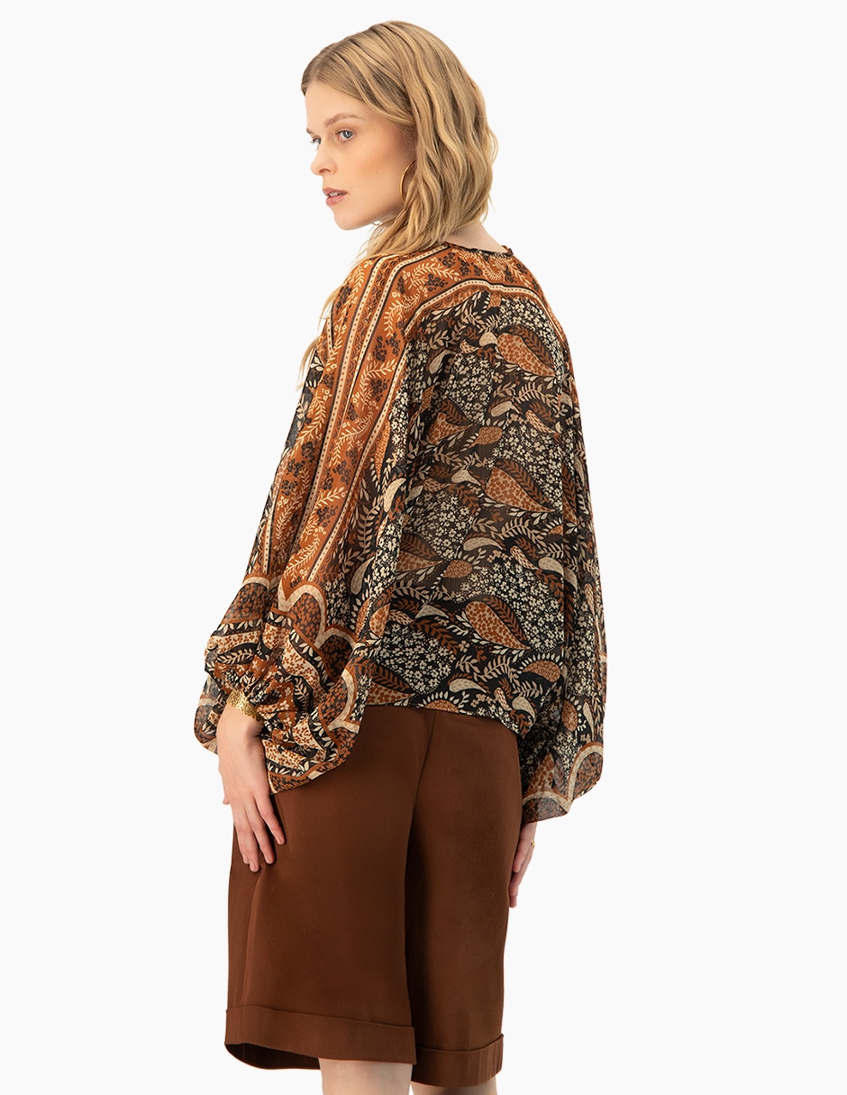 Blusa manga larga para mujer 2